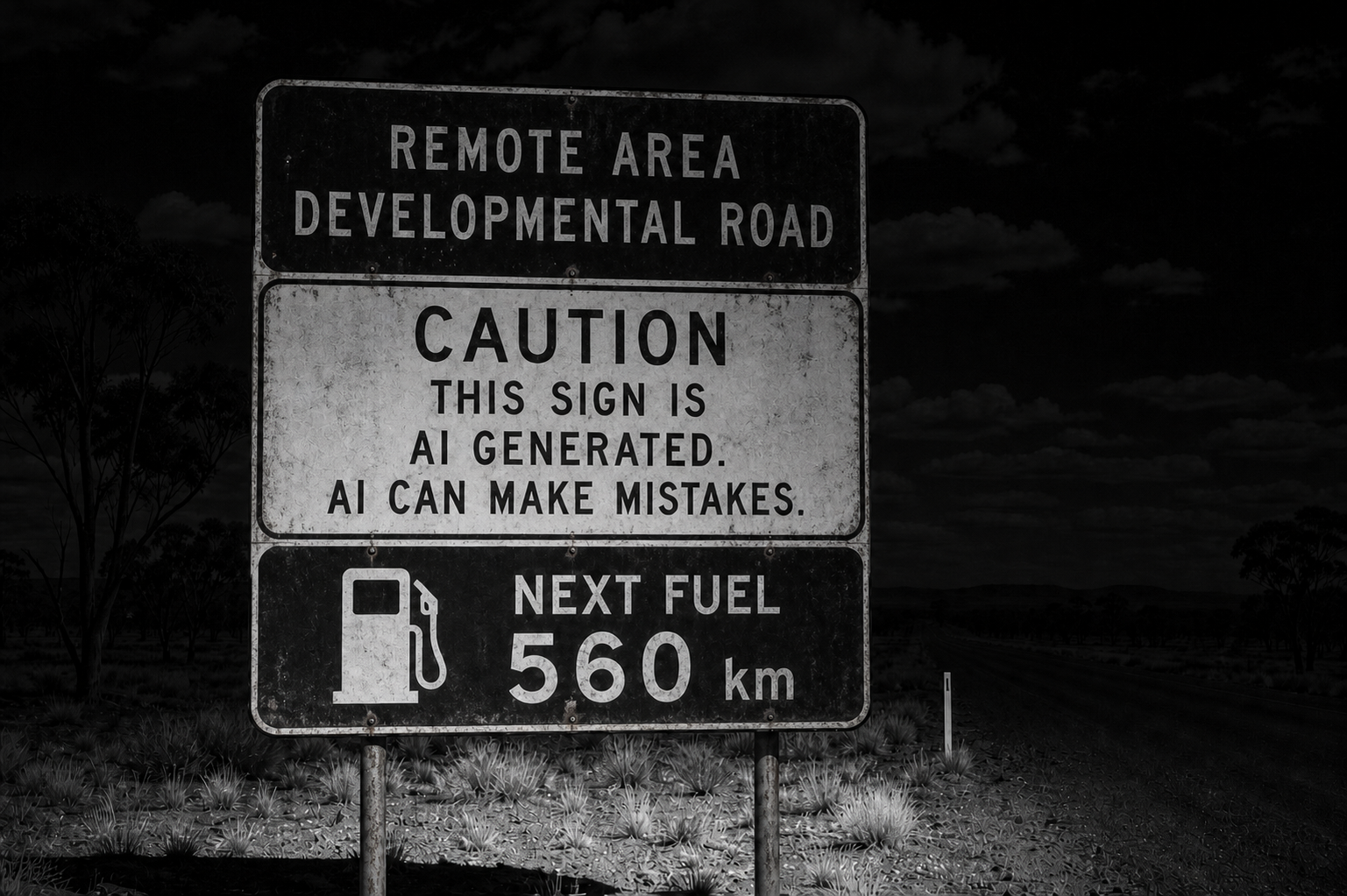 Caution Hwy